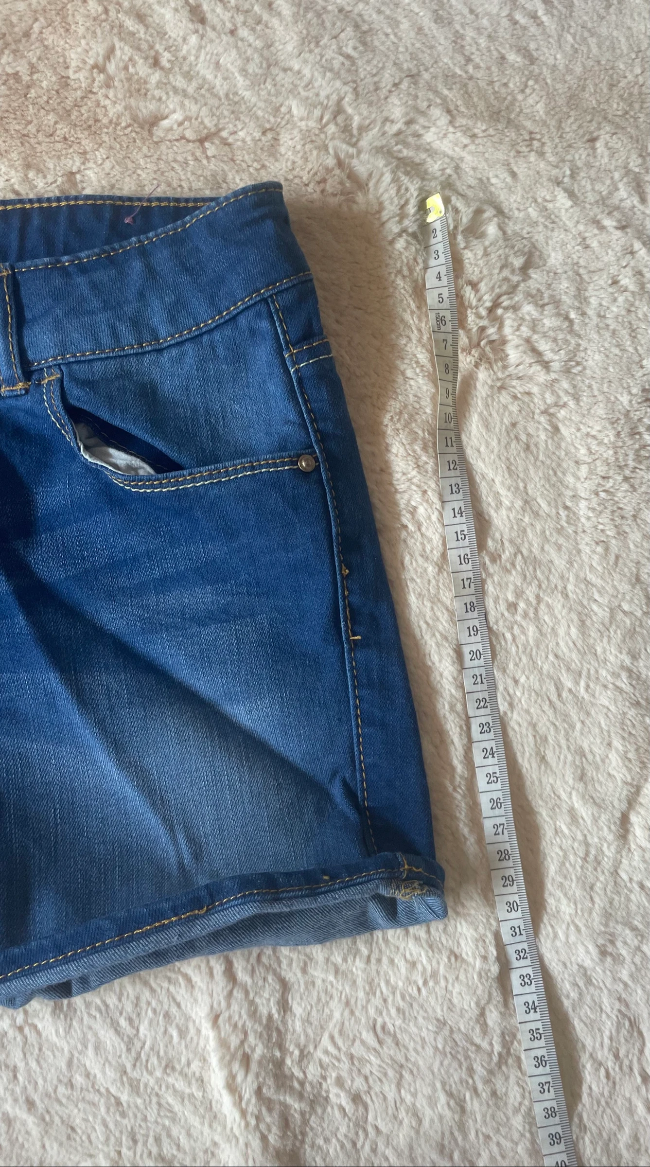 Short en jean Zara Kids bleu 9-10 ans (140 cm) – photo 4